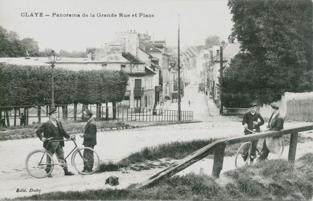 montée du pont vers 1907