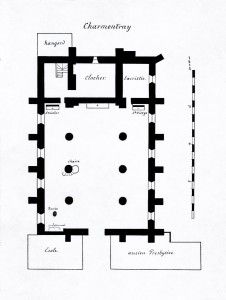 Plan église de Charmentray