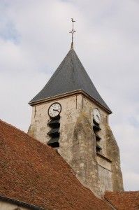 clocher de l'église de Messy